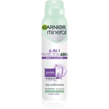 Garnier Mineral 5 Protection spray anti-perspirant fară alcool - imagine 2